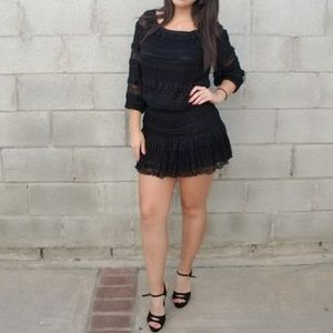 Candie's black dress
